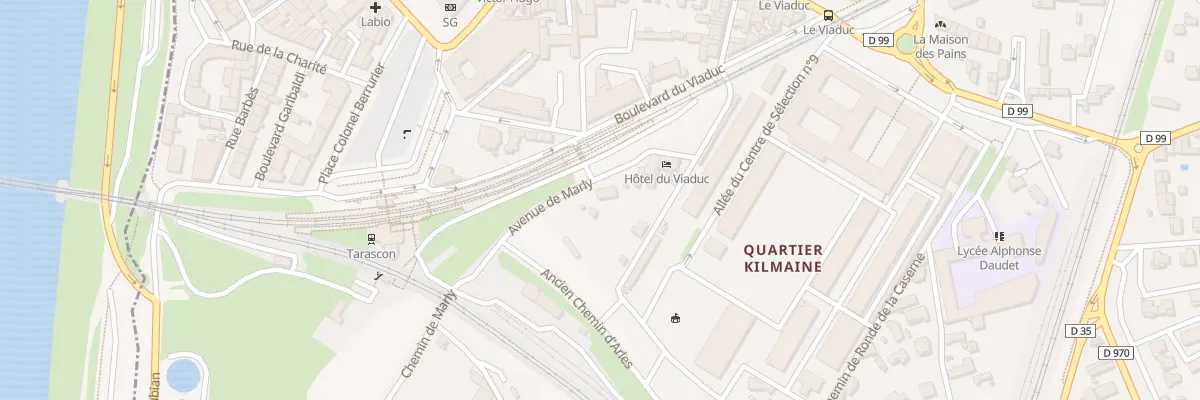 Plan du 12 Rue du Viaduc à Tarascon