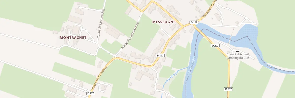 Plan du 5071 Messeugne à Savigny-sur-Grosne