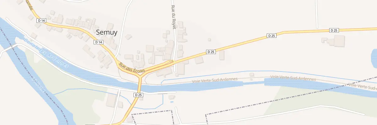 Plan du 2 Rue de Neuville à Voncq