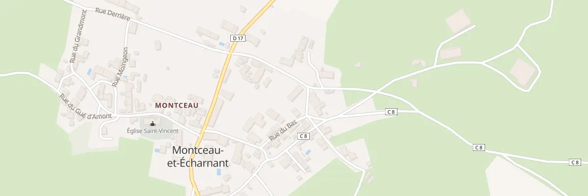 Plan du 5026 Montceau à Montceau-et-Écharnant