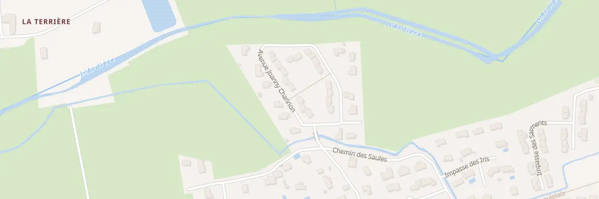 Plan du 79 Av Joanny Chanrion à Cercié