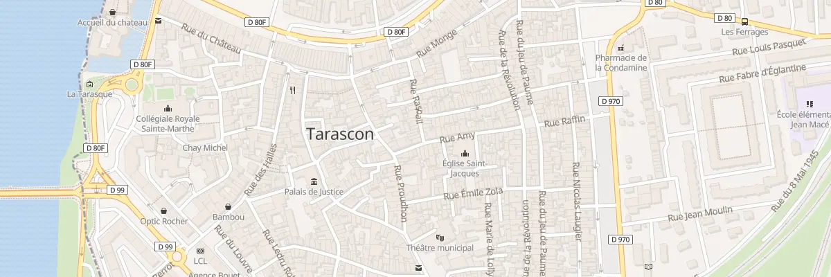 Plan du 30 Rue Raspail à Tarascon
