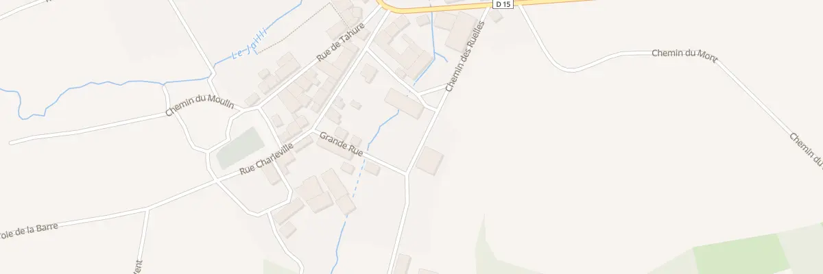 Plan du 2 Che des Ruelles à Liry