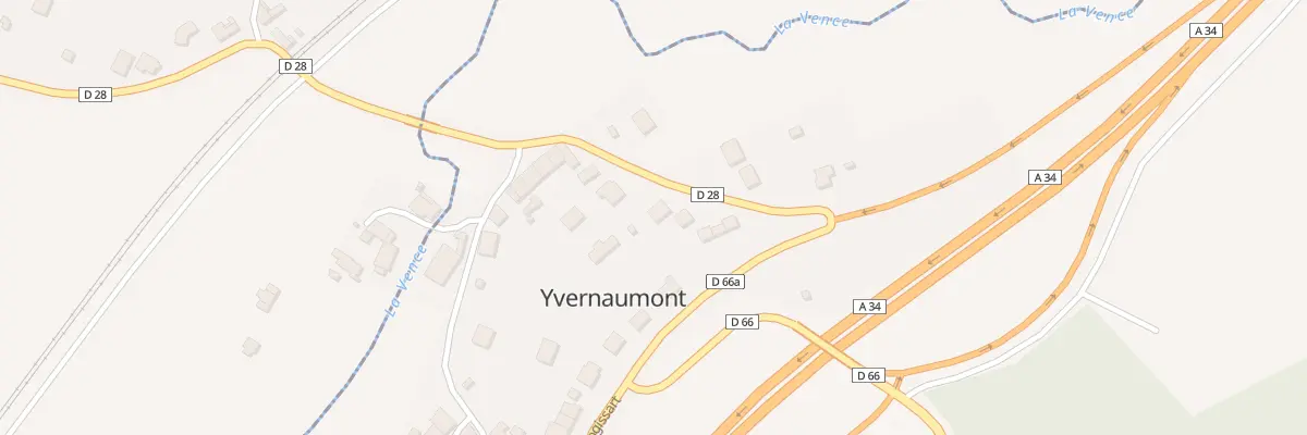Plan du 5038 Le Village à Yvernaumont