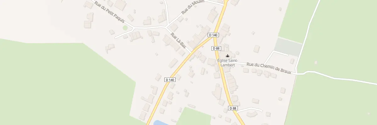 Plan du 1 Rue d’Auny à Sécheval