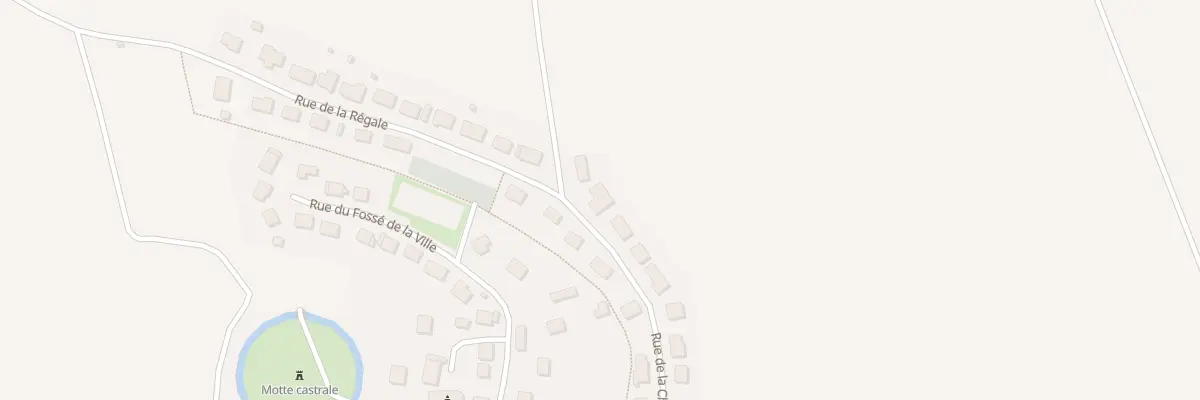 Plan du 1D Rue de la Regale à Vauclerc