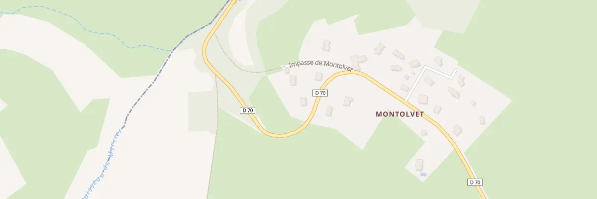 Plan du 11 Rte de Montolvet à Grézieu-la-Varenne