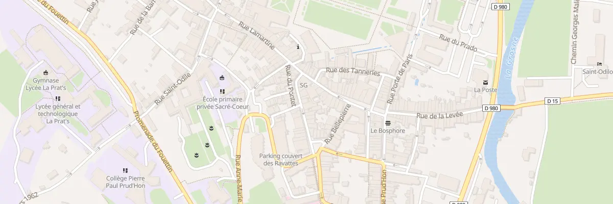Plan du 46 Rue de la Liberté à Cluny