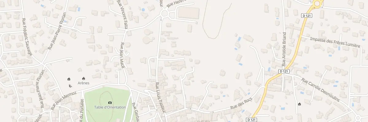 Plan du 152F Rue Louis Pasteur à Laudun-l’Ardoise