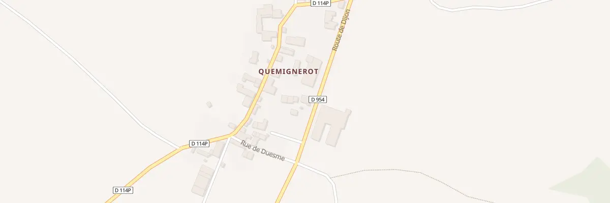 Plan du 1 Rte de Dijon à Quemigny-sur-Seine
