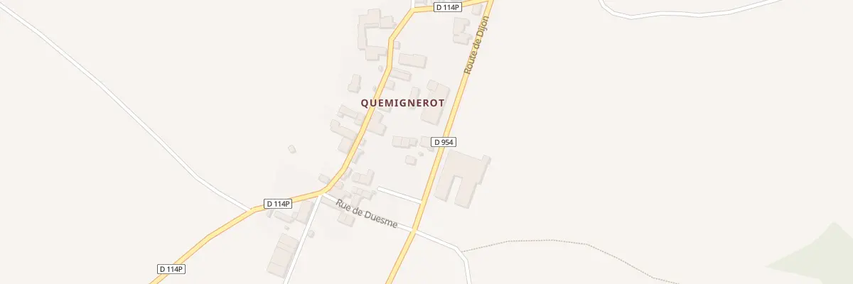 Plan du 1 Rte de Dijon à Quemigny-sur-Seine