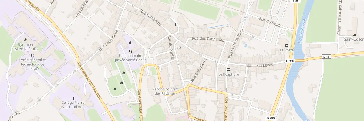 Plan du 44 Rue de la Liberté à Cluny