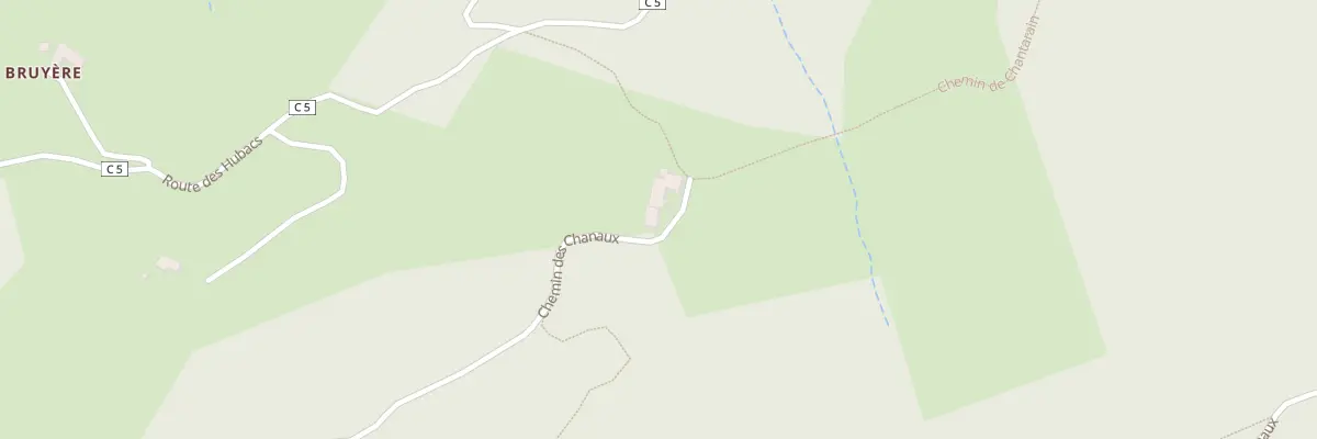 Plan du 390 Che de Chantarain à Préaux