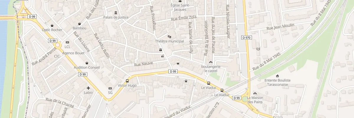 Plan du 4 Rue de l’Hôpital à Tarascon