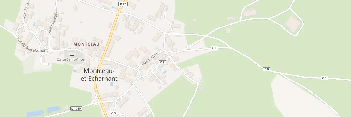 Plan du 5035 Montceau à Montceau-et-Écharnant