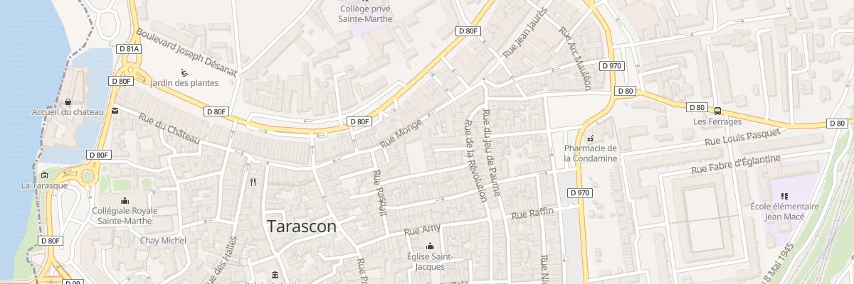 Plan du 6 Pl Crémieux à Tarascon