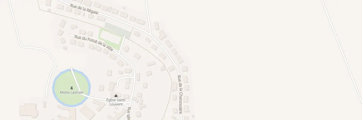 Plan du 1A Rue de la Regale à Vauclerc