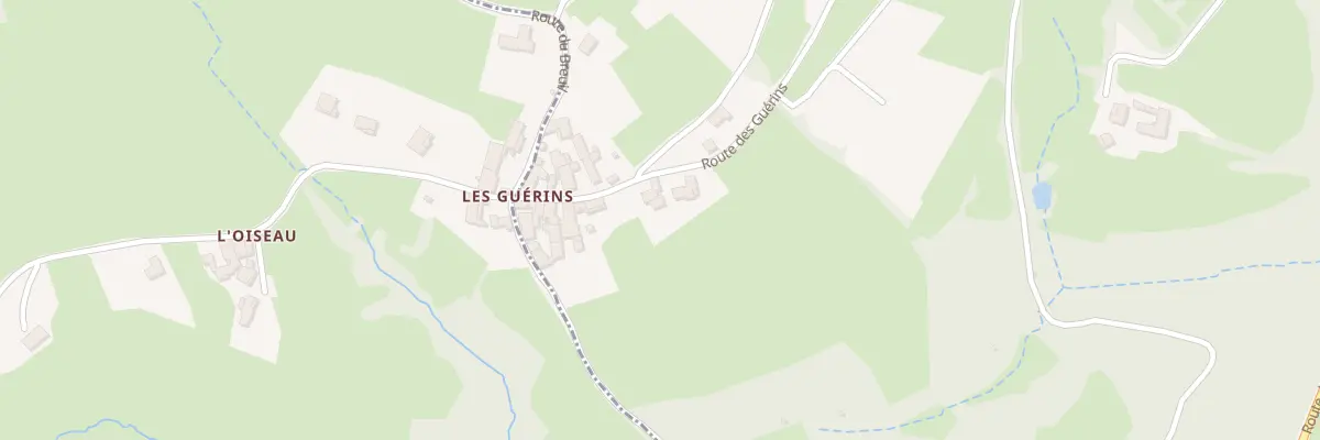 Plan du 5075 Les Guerins à Serrières