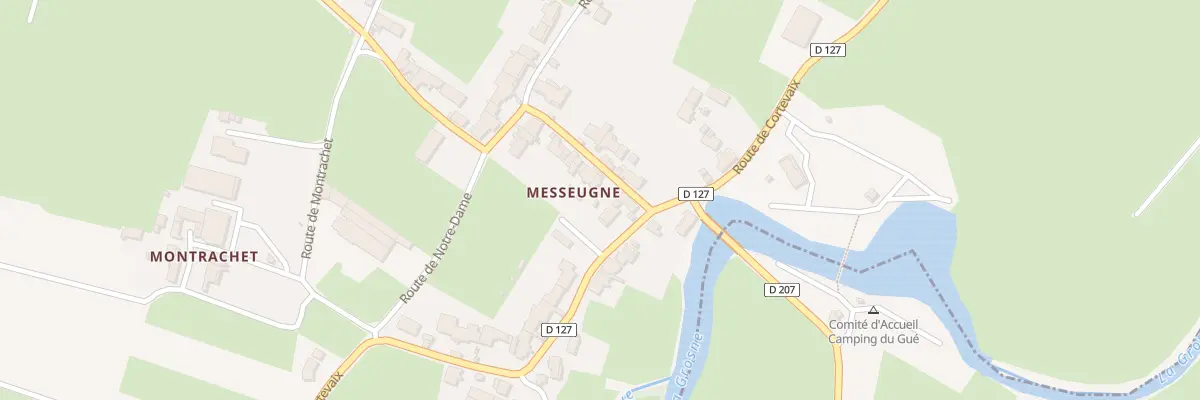 Plan du 5079 Messeugne à Savigny-sur-Grosne