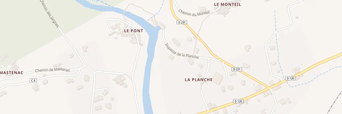 Plan du 141 Imp de la Planche à Dunière-sur-Eyrieux