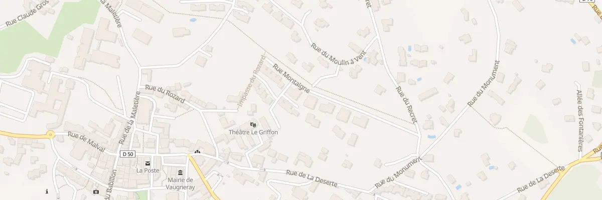 Plan du 15 Rue Montaigne à Vaugneray
