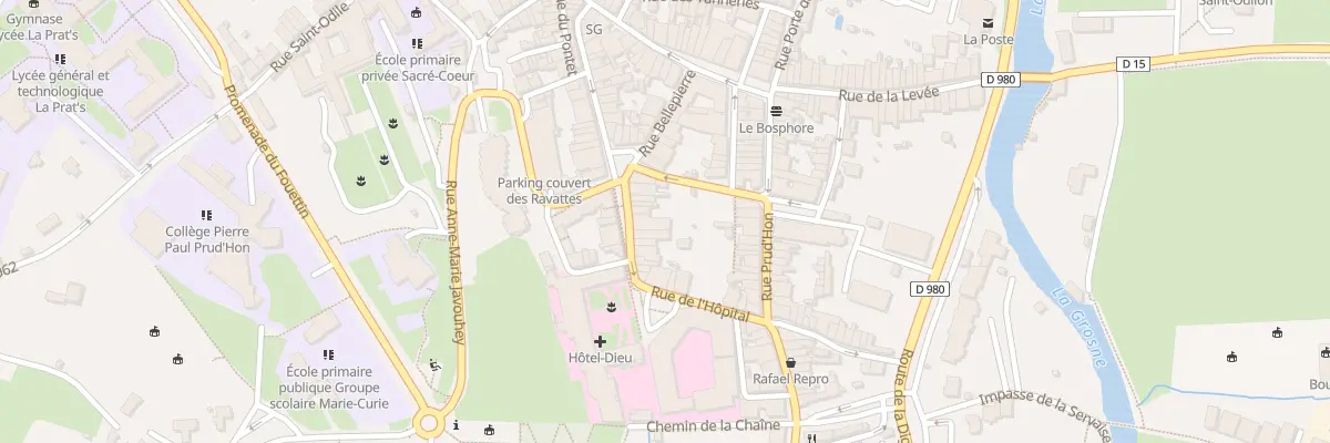 Plan du 10B Rue de la Liberté à Cluny