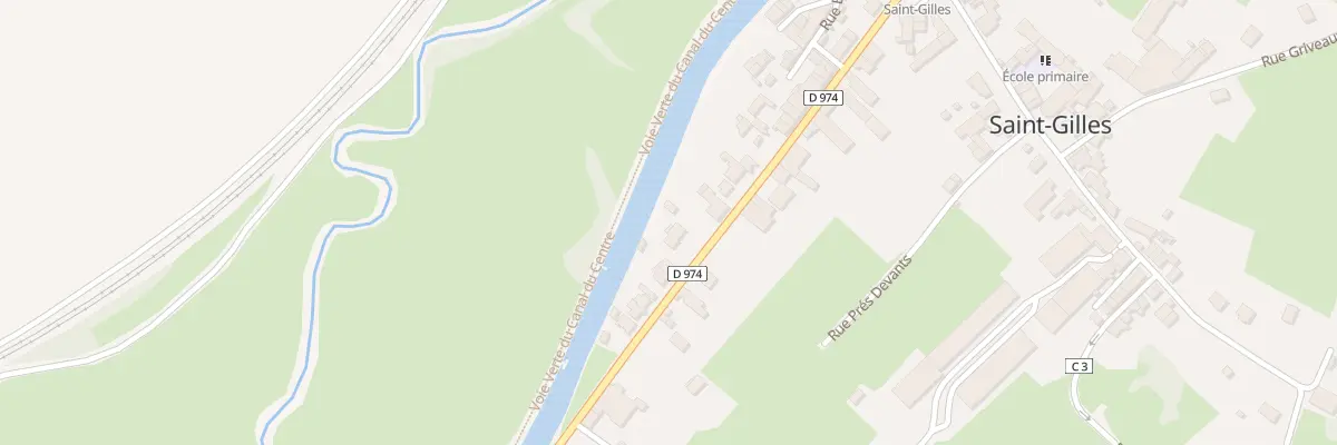 Plan du 20 Rte de Saint-Léger à Saint-Gilles