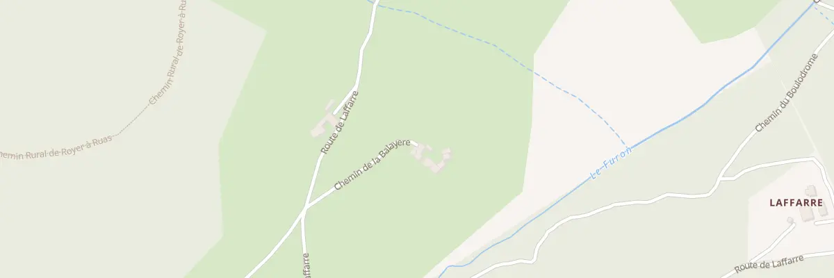 Plan du 1425 Rte de Lafarre à Préaux