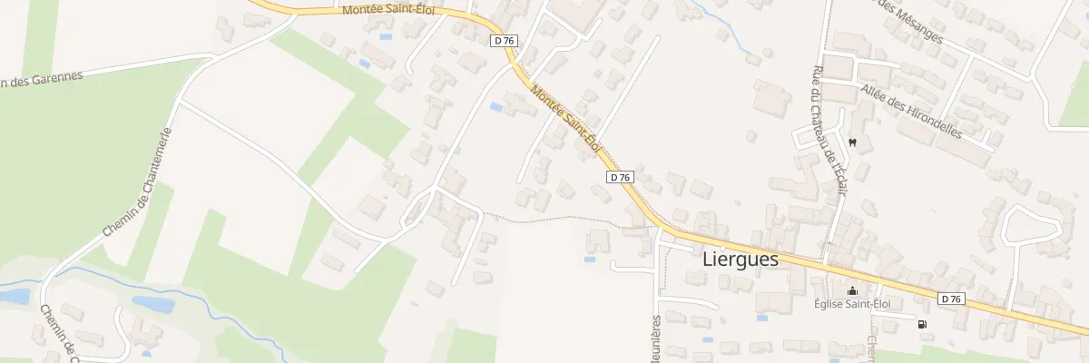 Plan du 71 Mte Saint Eloi à Porte des Pierres Dorées