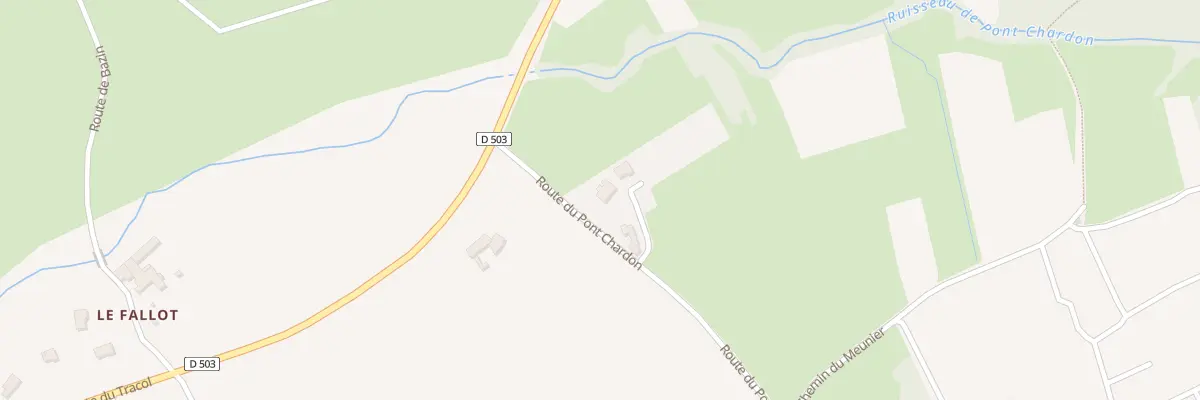 Plan du 105 Rte du Pont Chardon à Saint-Appolinard