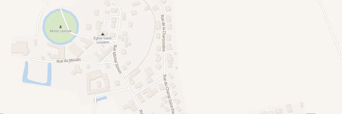 Plan du 129 Rue de la Charonniere à Vauclerc