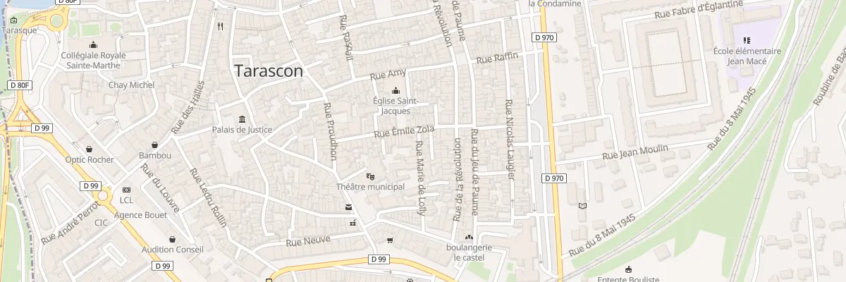 Plan du 1B Rue Marie de Lolly à Tarascon