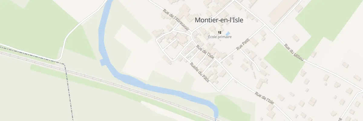 Plan du 1 Rle du Patis à Montier-en-l’Isle
