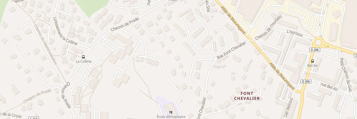 Plan du 39B Rue de Font Chevalier à Annonay