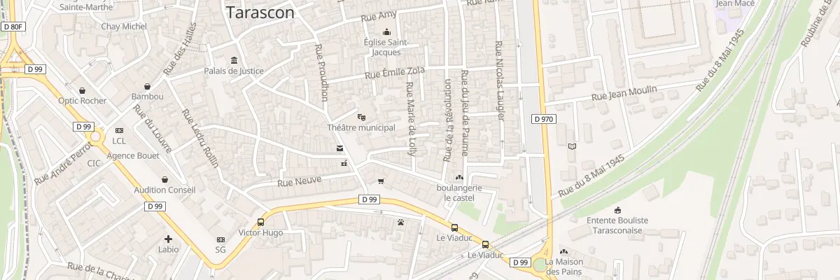 Plan du 6 Rue Planet Martinet à Tarascon