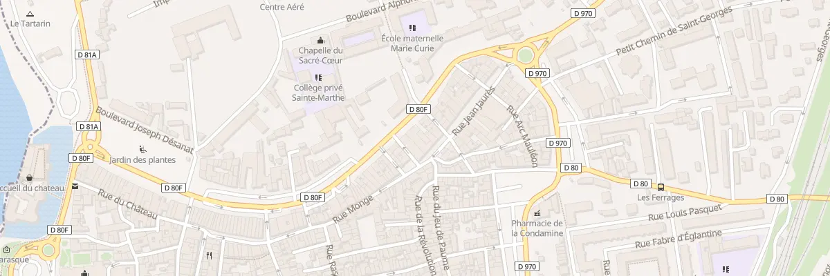Plan du 56 Bd Itam à Tarascon