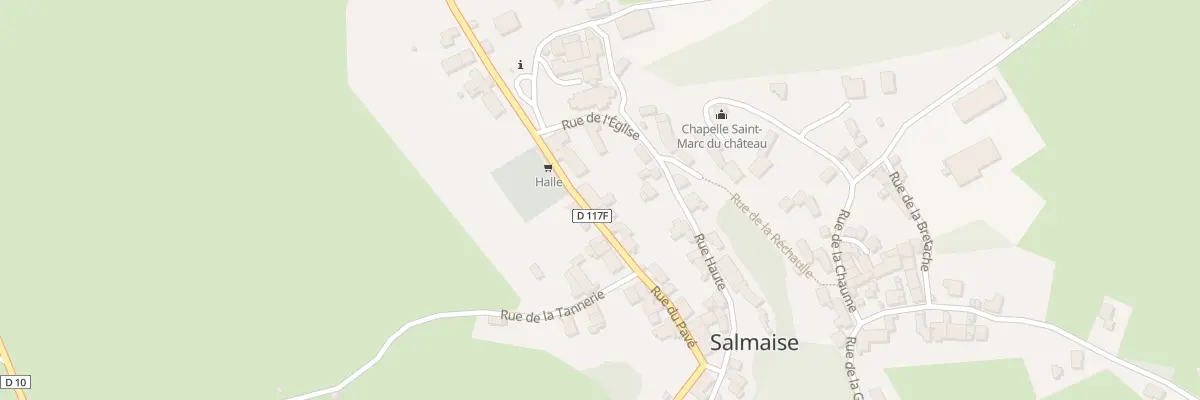 Plan du 5005 Le Village à Salmaise