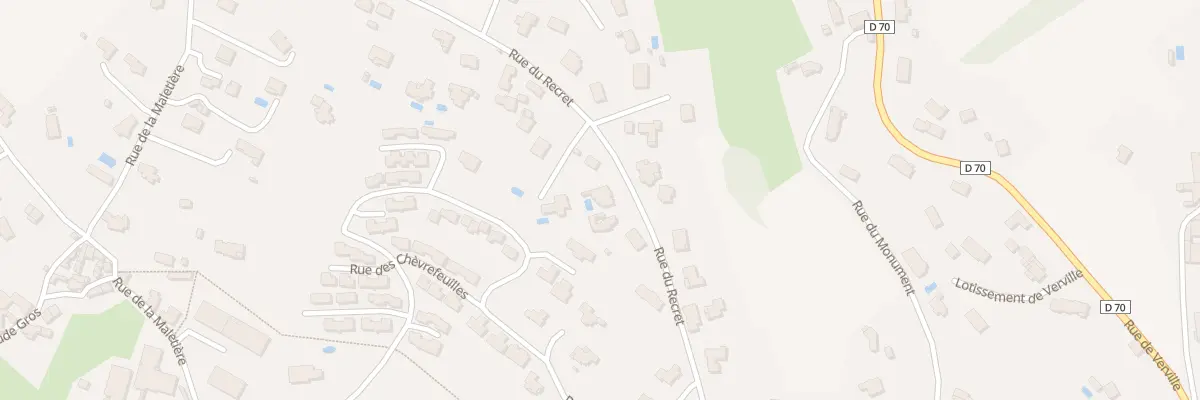 Plan du 27 Rue du Recret à Vaugneray