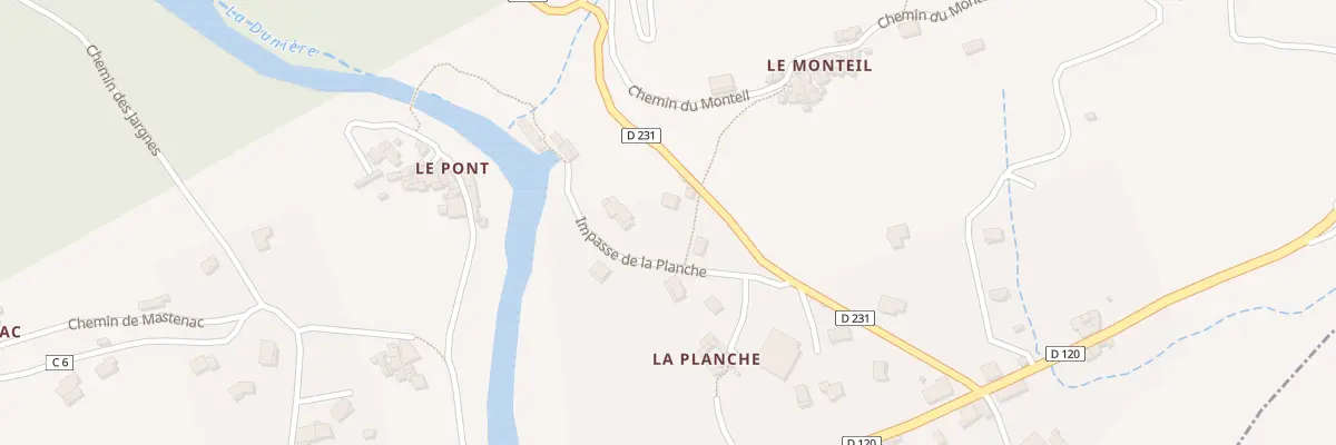 Plan du 98 Imp de la Planche à Dunière-sur-Eyrieux