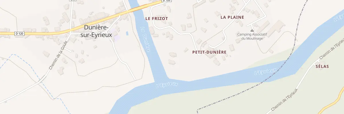Plan du 218A Che du Friseau à Dunière-sur-Eyrieux