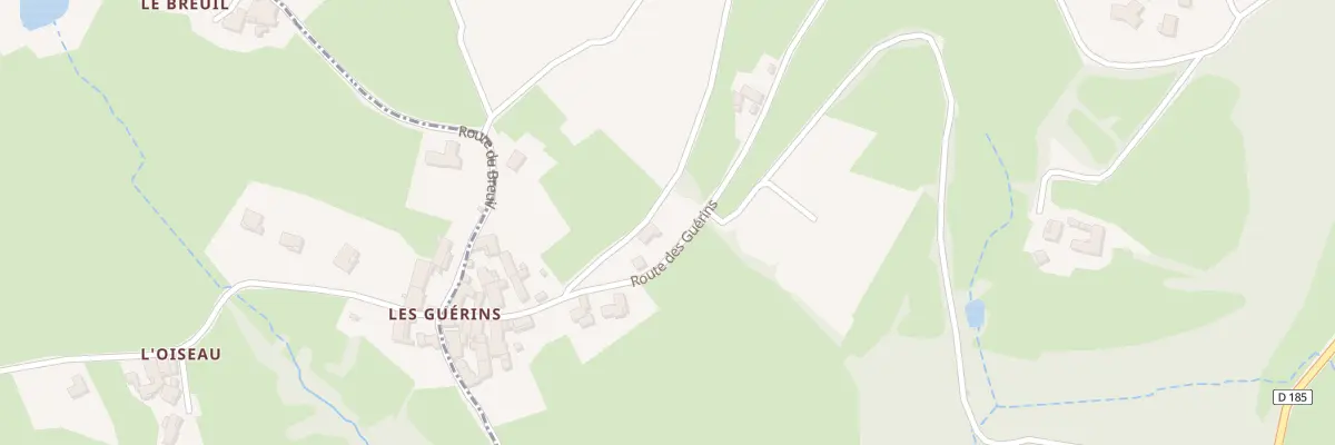 Plan du 5144 Les Guerins à Serrières