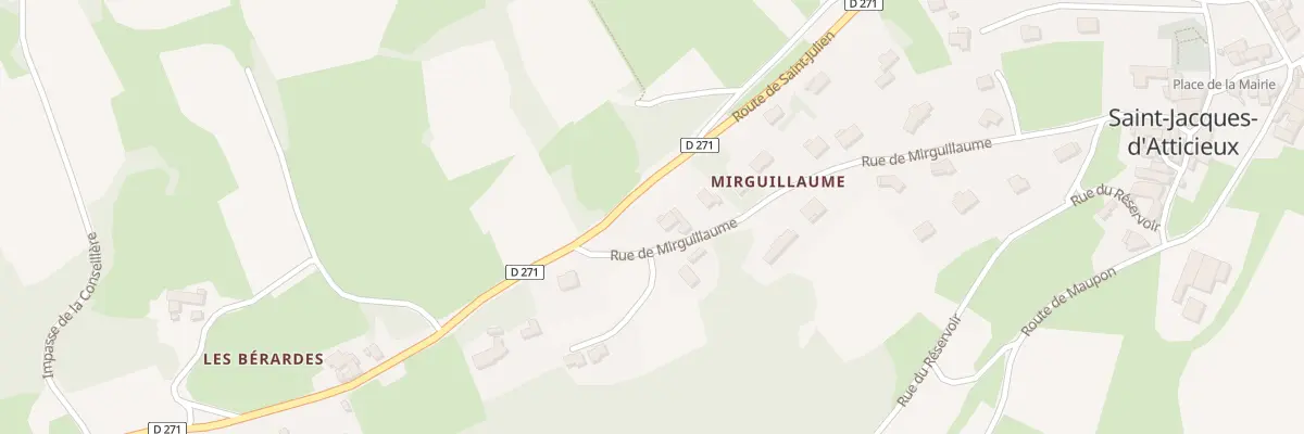 Plan du 67 Rue de Mirguillaume à Saint-Jacques-d’Atticieux