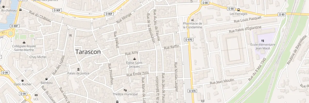 Plan du 32 Rue de la Révolution à Tarascon