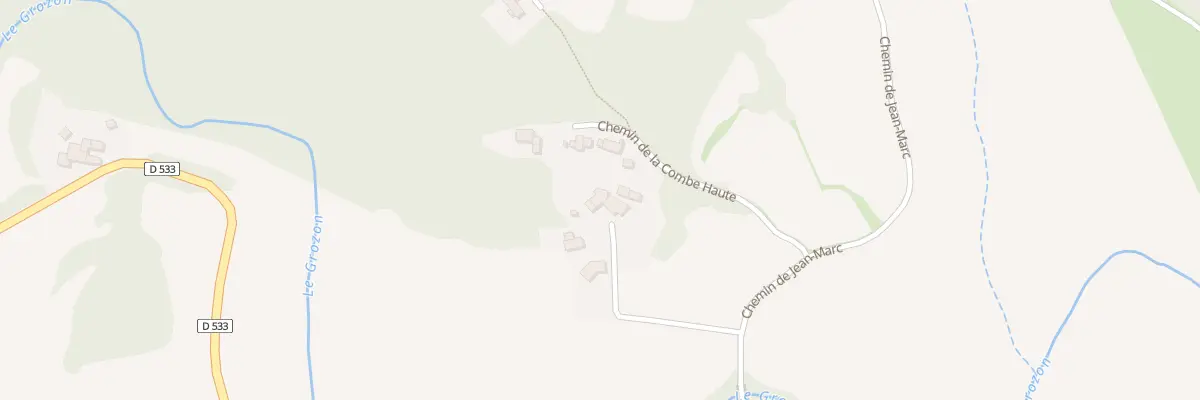 Plan du 5294 Le Combe à Saint-Barthélemy-Grozon