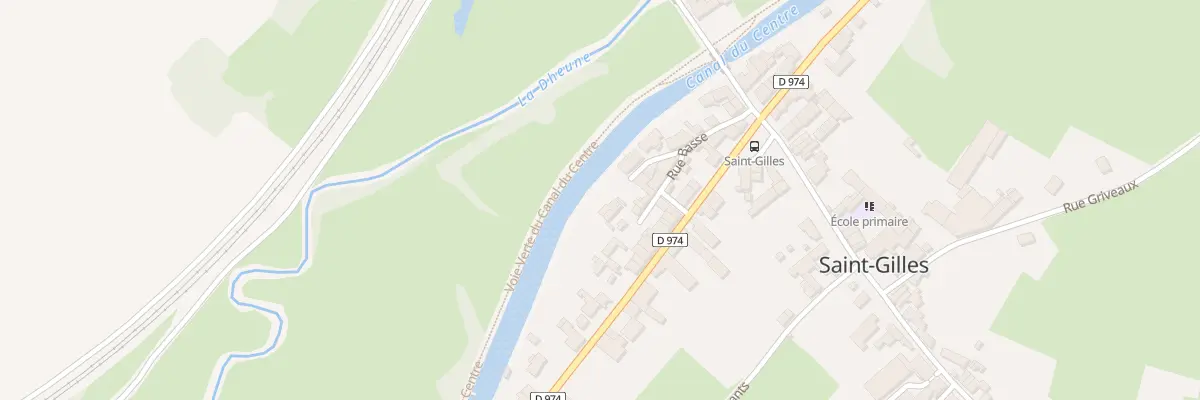 Plan du 20 Rue basse à Saint-Gilles