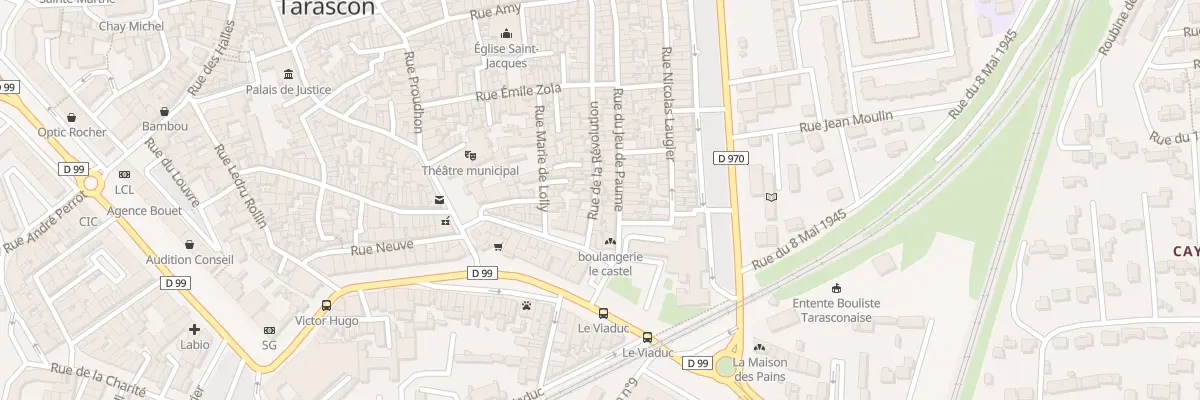 Plan du 67 Rue de la Révolution à Tarascon