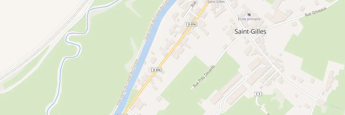 Plan du 17 Rte de Saint-Léger à Saint-Gilles