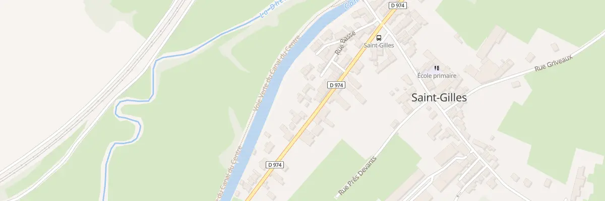 Plan du 10 Rte de Saint-Léger à Saint-Gilles