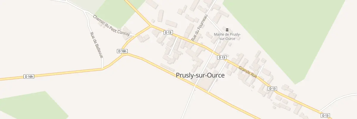 Plan du 3A Imp des Lilas à Prusly-sur-Ource