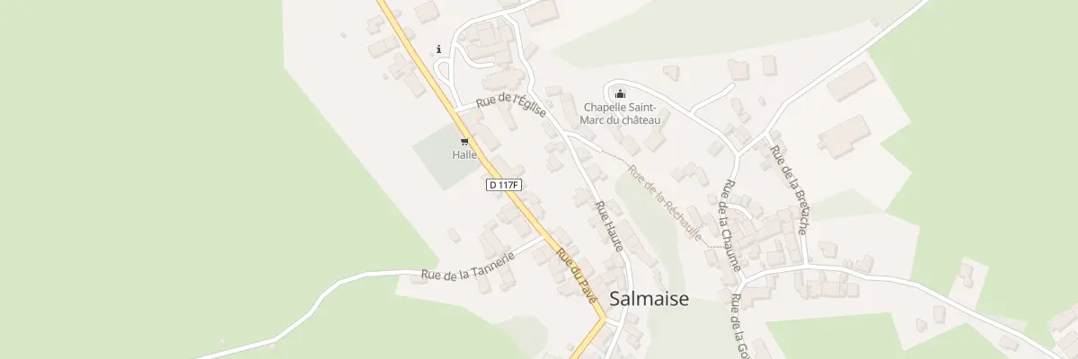 Plan du 5006 Le Village à Salmaise
